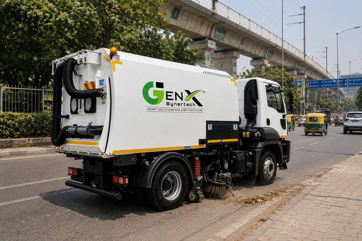 Municipal corporation road cleaning equipment