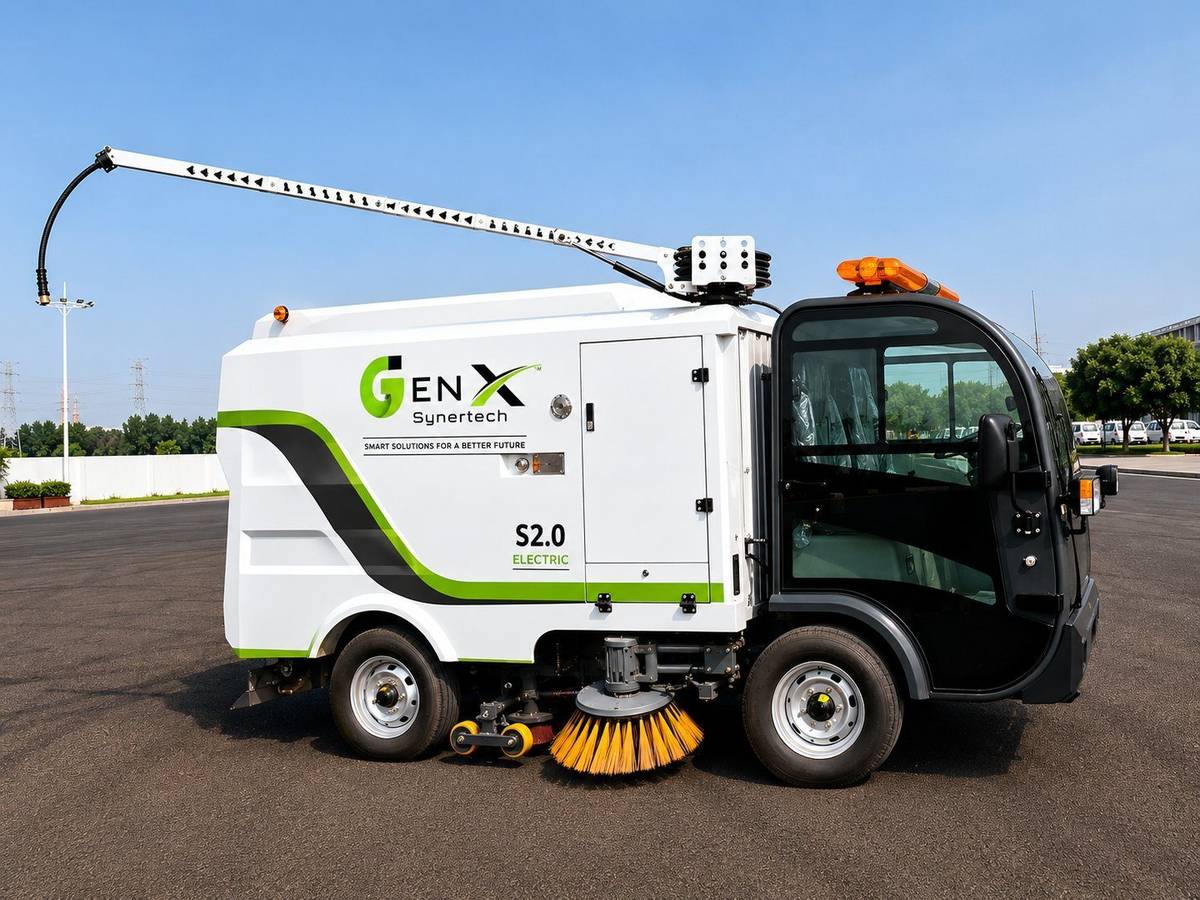 Smart city waste management equipment