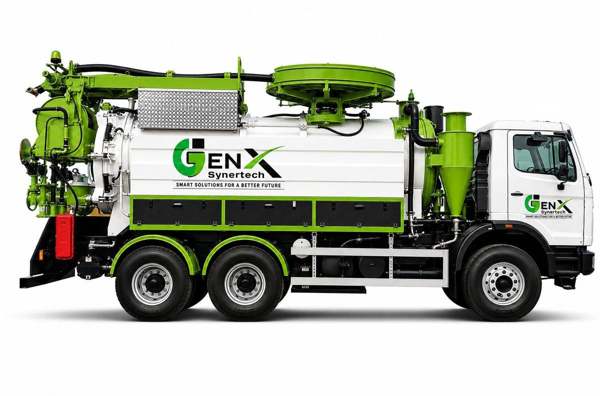 GenX Sewer Suction Jetting Machine