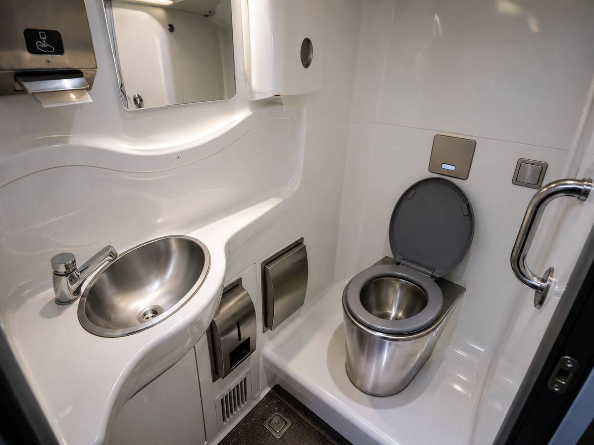 GenX Bio-Vacuum Toilet System for buses and trains