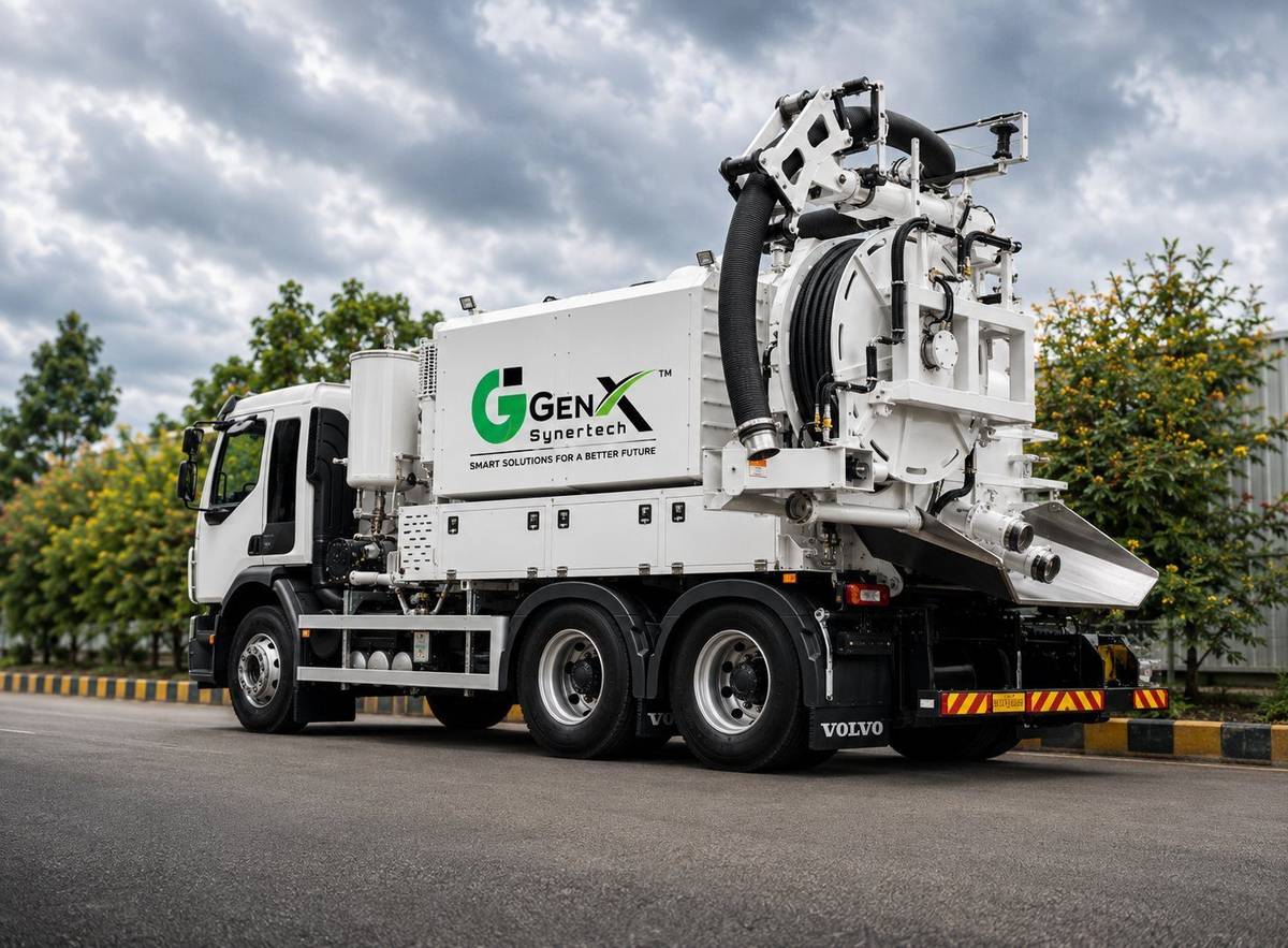 BharatBenz Vacuum Truck